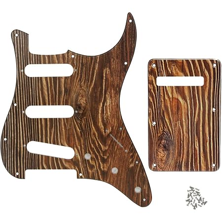 Amazon.com: FLEOR - Juego de 11 placas para guitarra Fender  American/Mexicana, 3 capas, color madera : Instrumentos Musicales