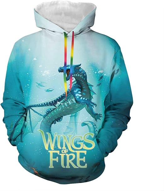 Wings of Fire Dragon Men's and Women's Fashion Sweatshirt Hoodie