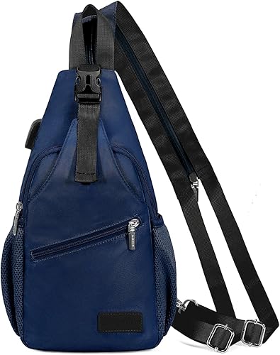 Miniatura 7 de LOVEVOOK Bolso bandolera para mujer, casual, de nailon, bandolera, mochila de viaje, bolsa de hombro, senderismo, mochila