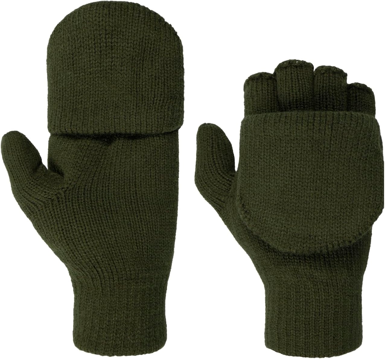 Guanti Muffole LIPODO Con Orsetto - Imbottiti In Pile, Interno Gommato, Unisex Per Inverno - Foto 6