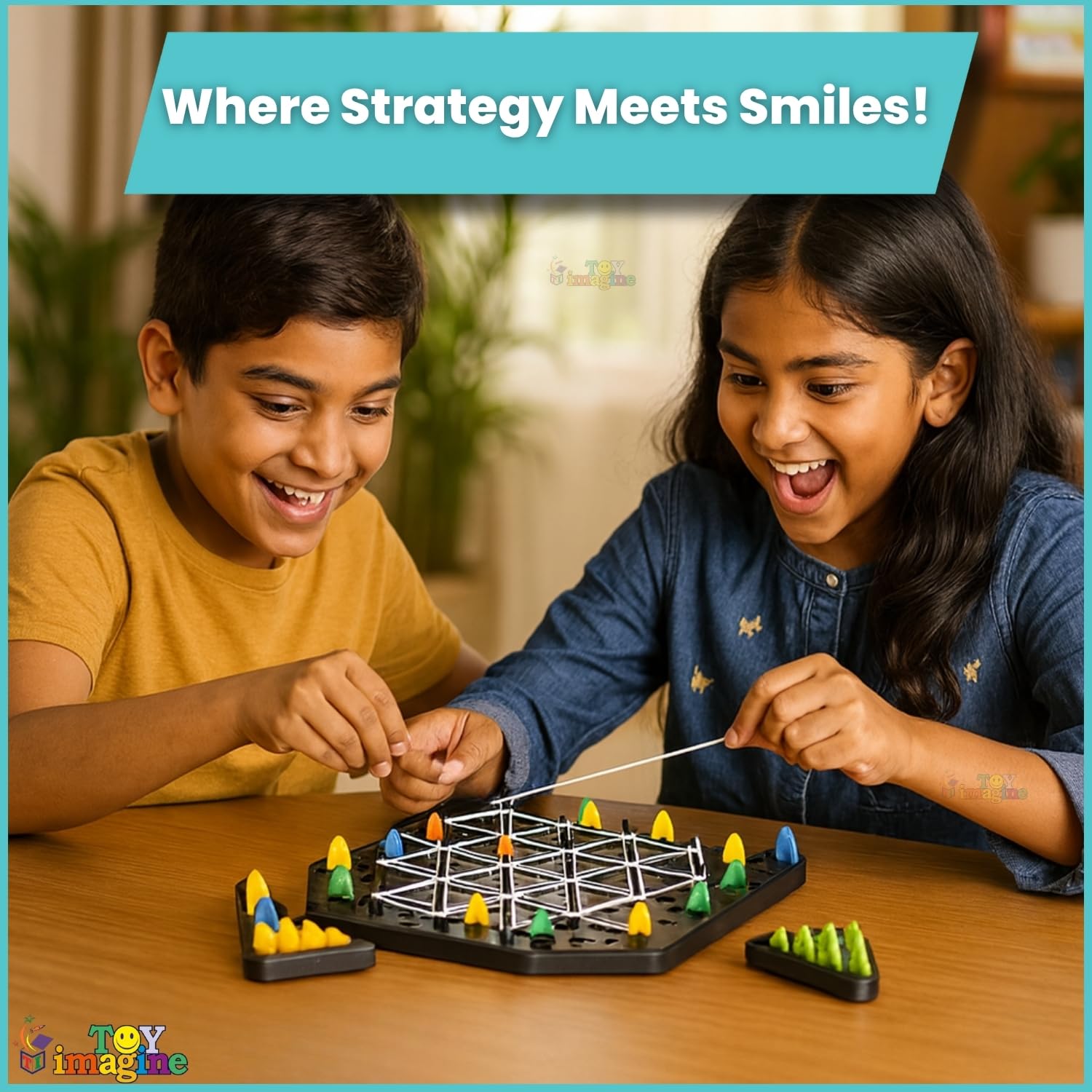 Toy Imagine Chain Triangle Chess Game Triggle — Amazon image 8