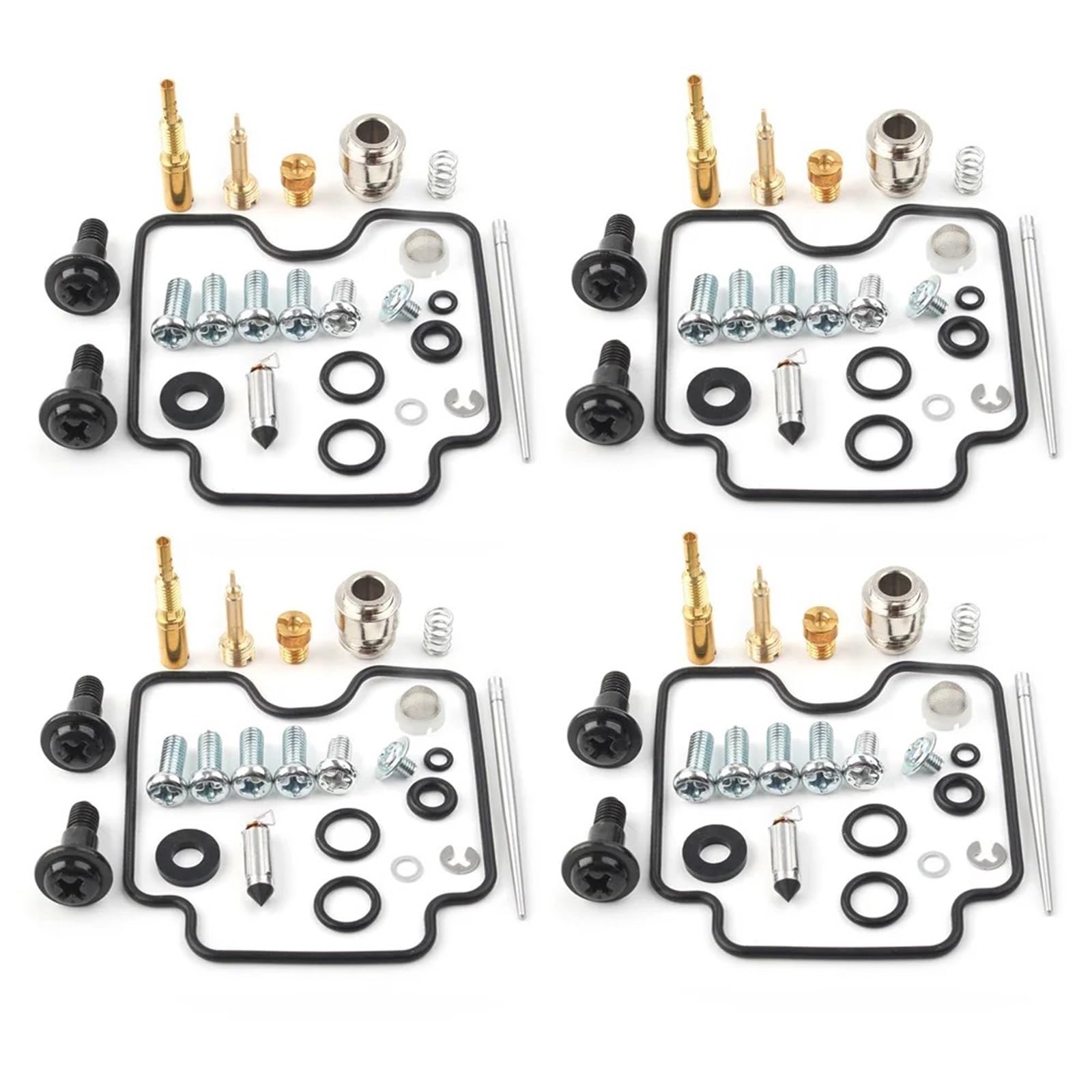 4 Kits De Reparación Y Reconstrucción Carburador para Motocicleta para Suzuki para GSX600F para Katana 1998-2006