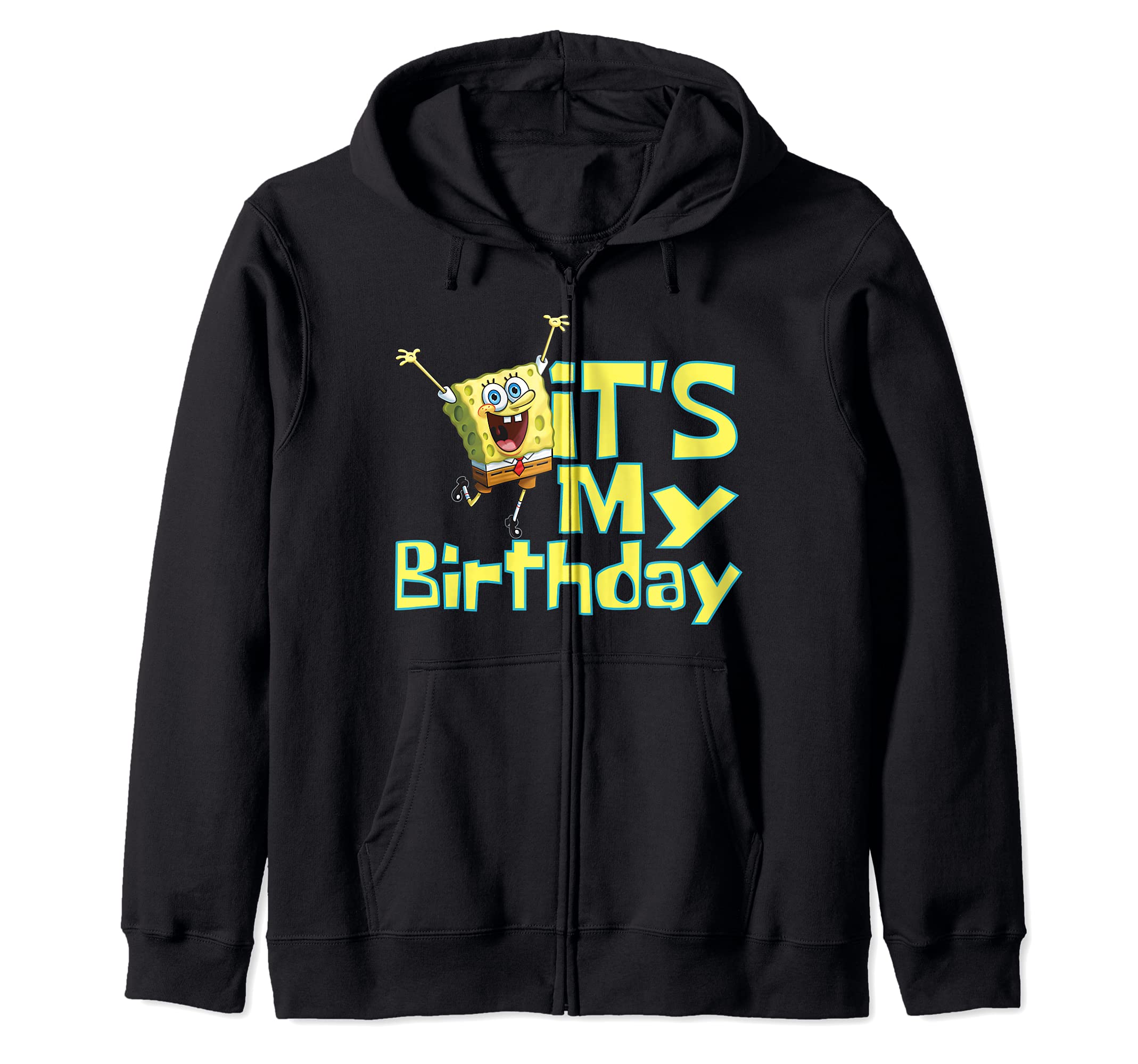 Mademarkx SpongeBob SquarePants - SpongeBob SquarePants It's My Birthday Zip Hoodie