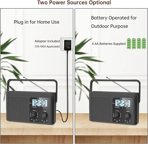 Miniatura 7 de DreamSky Radio FM AM portátil