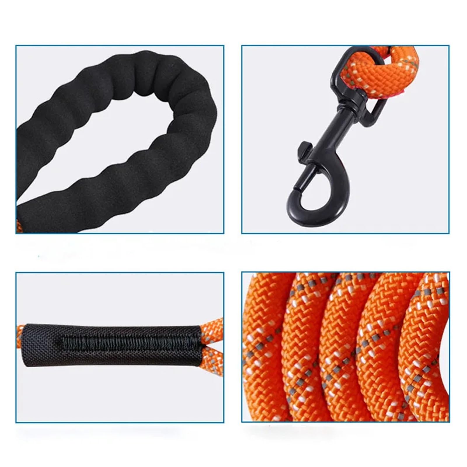 5/10/15 m Hundeleine, lang, reflektierend, for kleine, mittelgroße und große Outdoor-Welpen, Katzen, Training, Gehseil