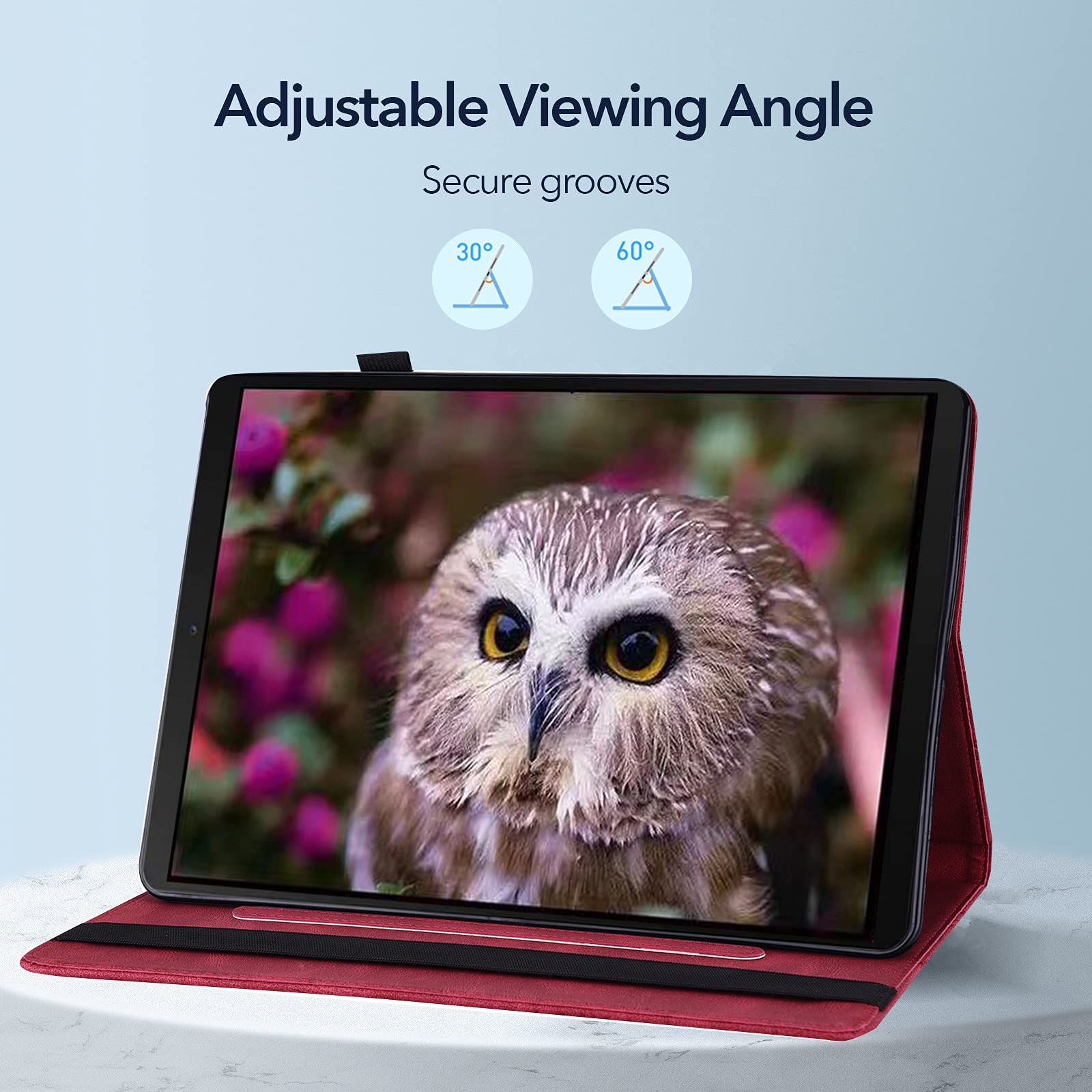 Custodia IPad 10.2 (7a, 8a, 9a Gen) In PU Con Motivo Farfalla Vintage E 3 Slot - Fodero Con Stand Per Tablet, Verde - 6