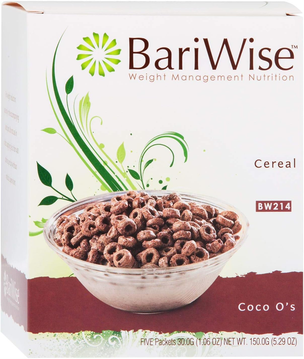 BariWise Low-Carb High Protein Diet Cereal - 15g Protein Per Serving - Sugar Free Coco Flavored Cereal - 6 Box Value-Pack (Save 15%)