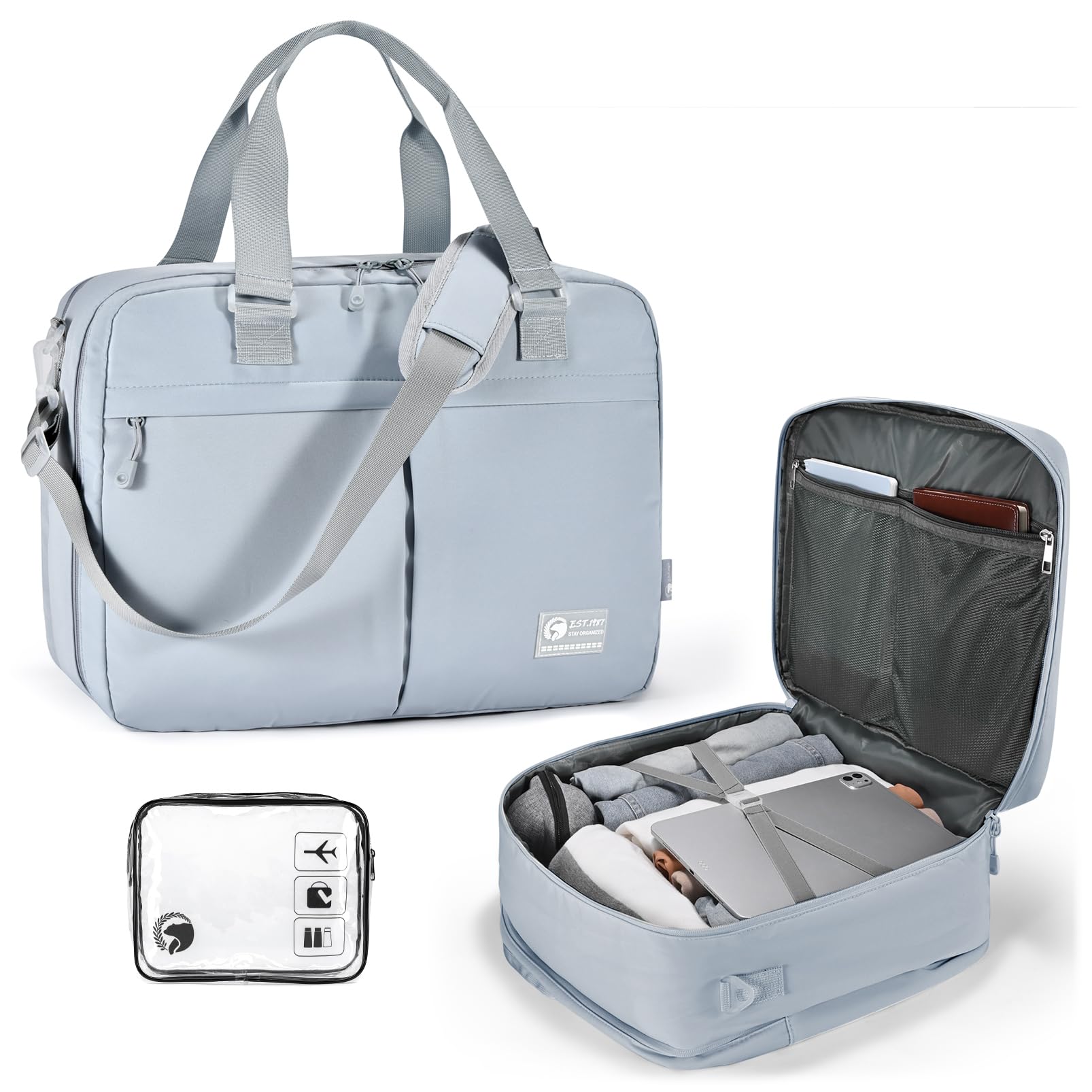 COSCOOA 6x13x17 inch Personal Bag Air Canada,15x33x43 cm Travel