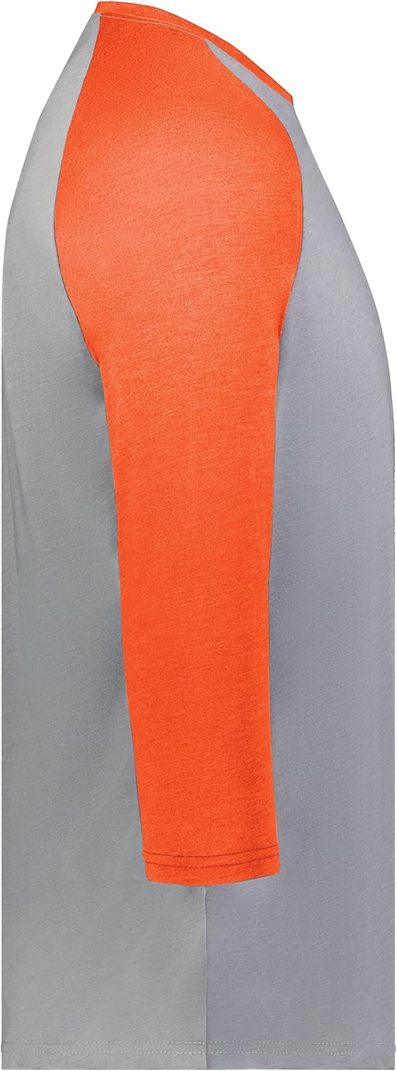 Augusta Sportswear Mens Gameday Vintage 3/4 Tee - Image 4