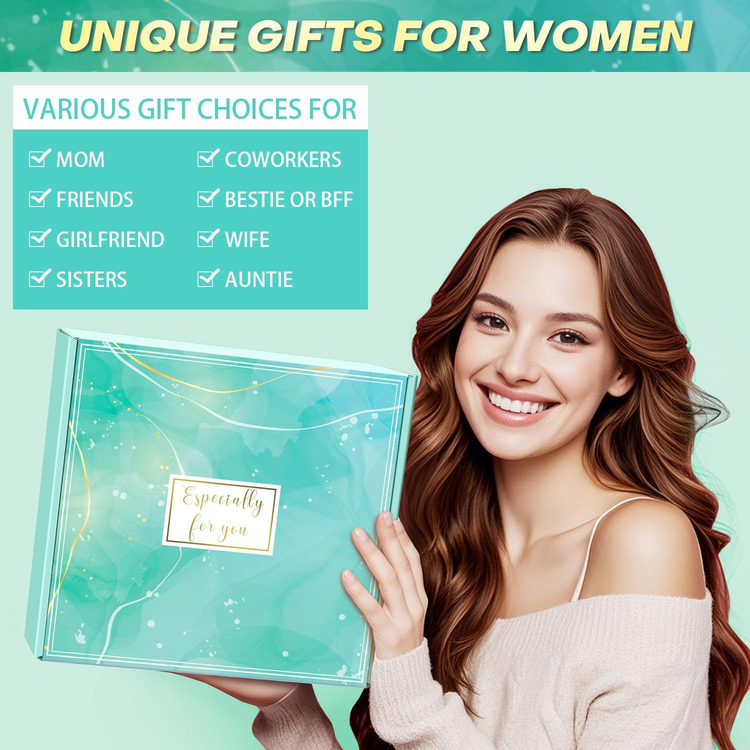 Valentines Day Gifts for Her Women Wife Mom Girlfriend Daughter, Relaxing Self Care Package Get Well Spa Gift Basket for Woman, Happy Birthday Gifts for Women Mom Grandma Best Friend Sister Her - Image 3