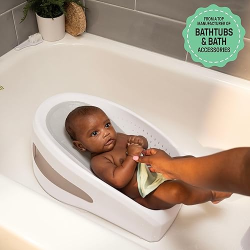 Miniatura 2 de Ingenuity ity by Ingenuity Easy Rinse - Bañera, 0-6 meses, hasta 20 libras