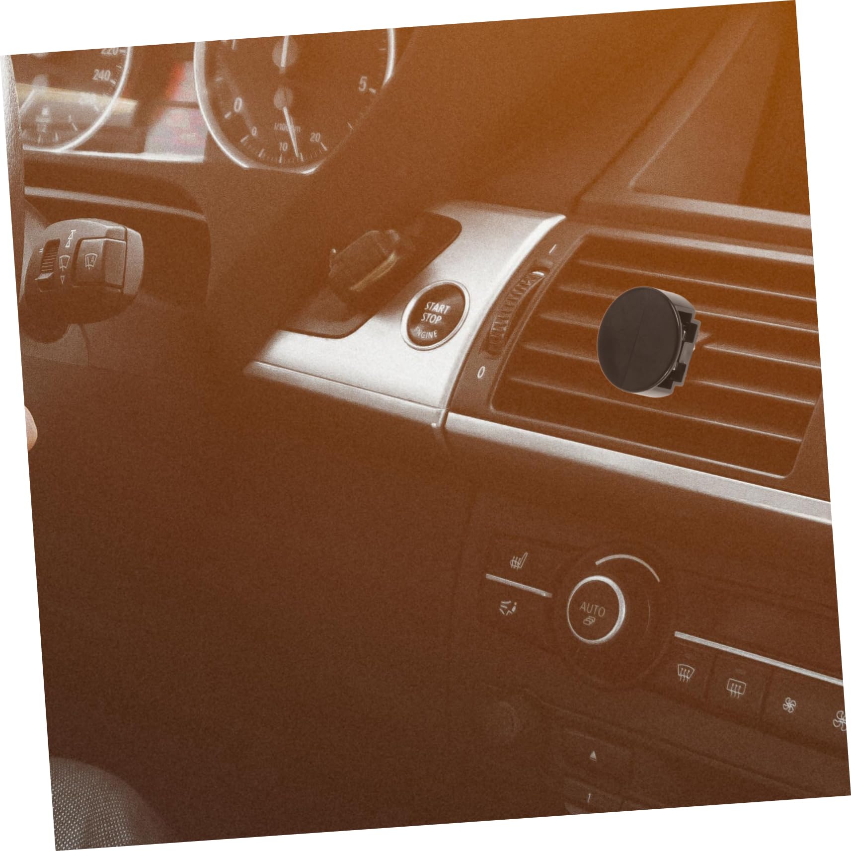 Clip Profumate per Bocchetta Auto 100pezzi Plastico Nero | Diffusore Aromi per Auto, Vacanze Estive, Accessori per Auto Interni, Firm Clamping