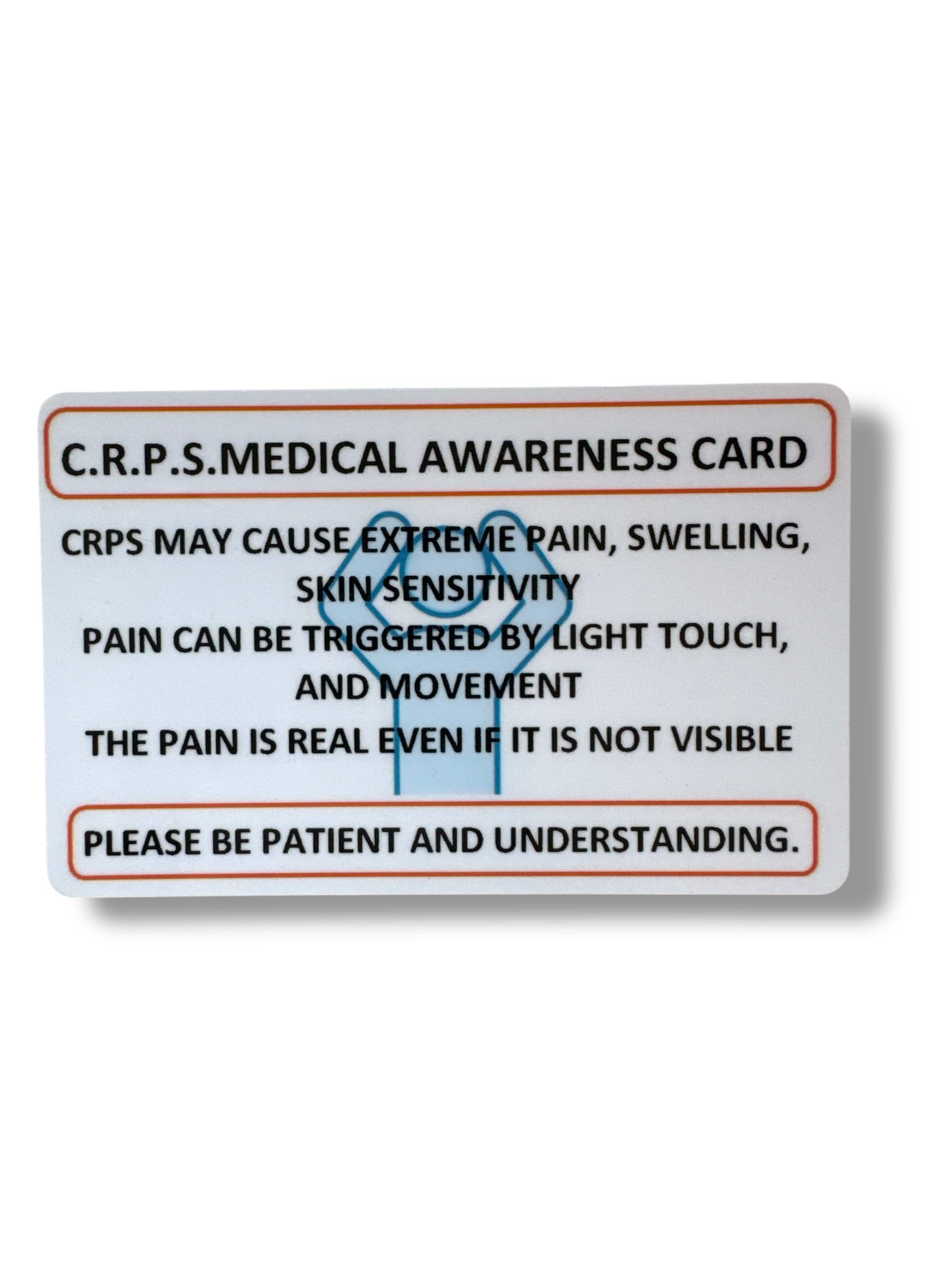 Medical Awareness Information Card (C.R.P.S) — image 1