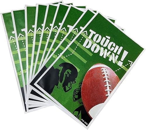 Miniatura 4 de 50 bolsas de dulces de fútbol, bolsas de regalos de fútbol para fiestas de fútbol, bolsas de regalo temáticas de fútbol para cumpleaños, fiestas de