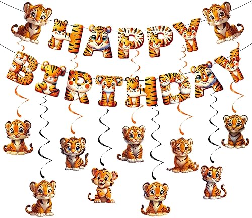 Vista 281 de Zwiebeco Decoración de fiesta de feliz cumpleaños, banderín, guirnalda de banderines, kit de abanico de papel para niños, Capitán América