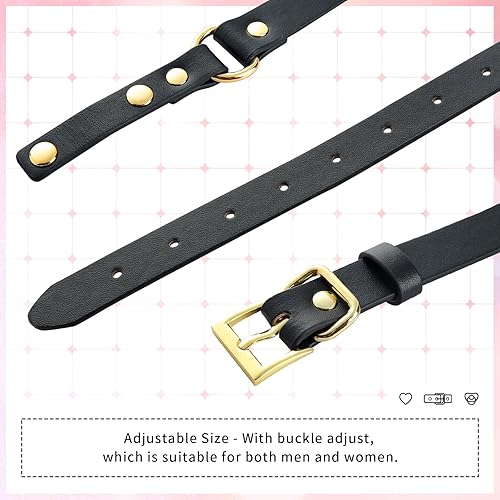 Miniatura 5 de Littleforbig Juego de chupete y mordaza de cuero con correa ajustable Gen II Negro