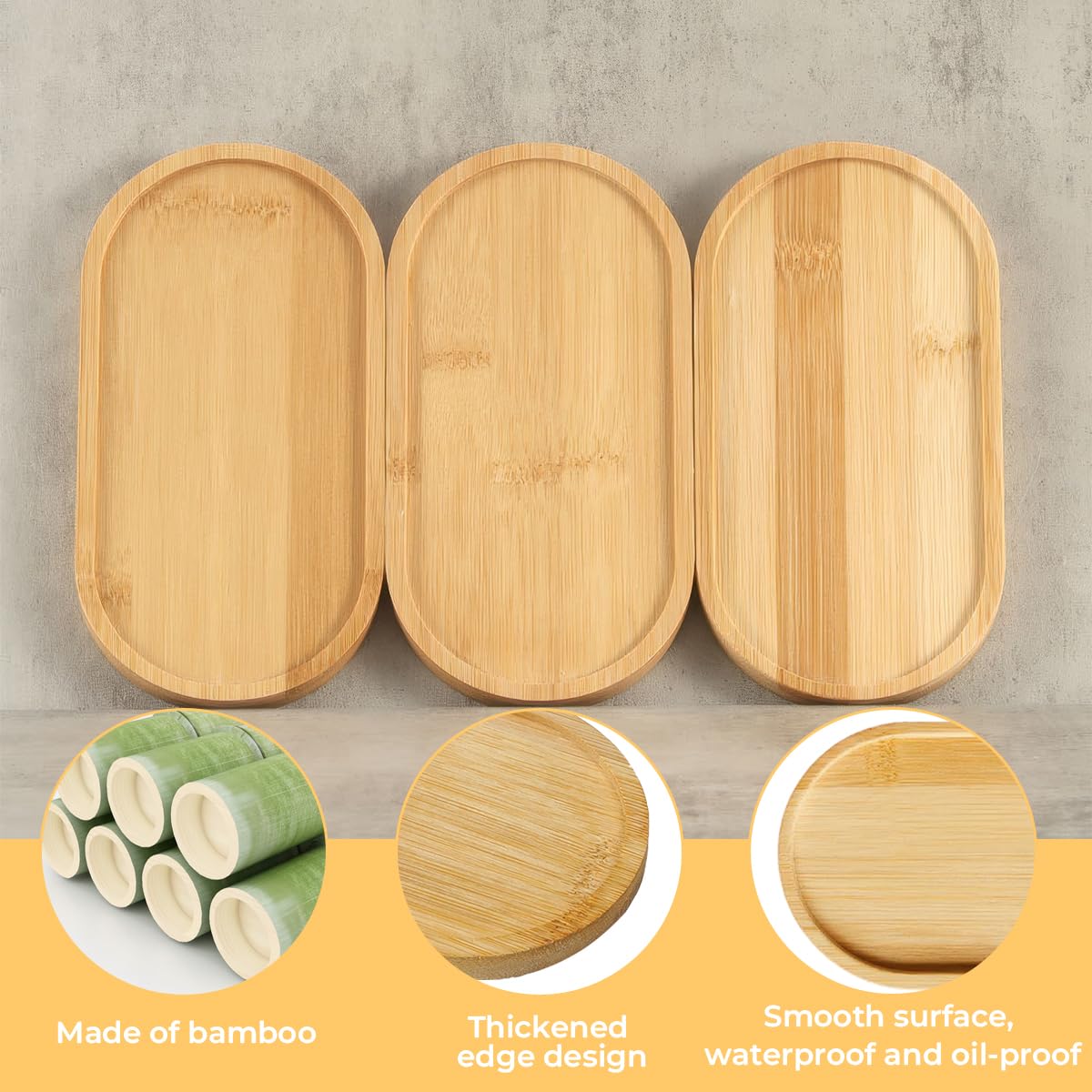 PLATEAU DE SERVICE En Bois, Plateau En Bois Pour Les Réunions De