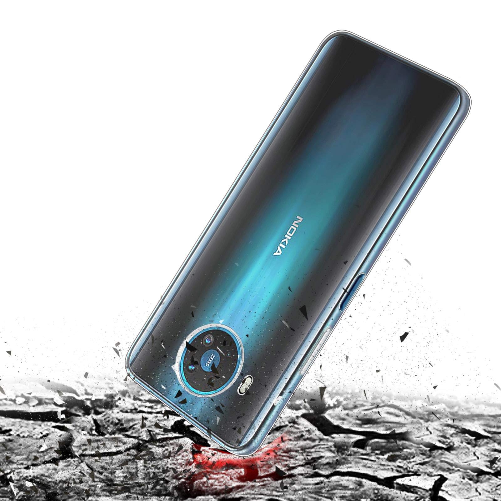 COVER TRASPARENTE per NOKIA 3 N3 TA-1020 TA-1032 TA1032 Custodia in Silicone TPU