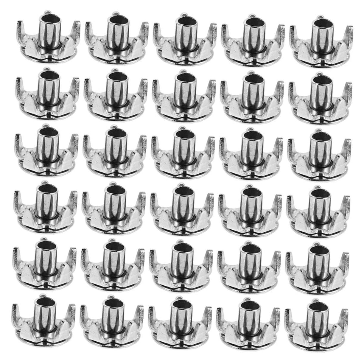 NAMOARLY 100pcs Ice Cleats Replacement Studs for Hiking Boots High Traction Nonslip Gripper Spikes for Snow and Ice Safety