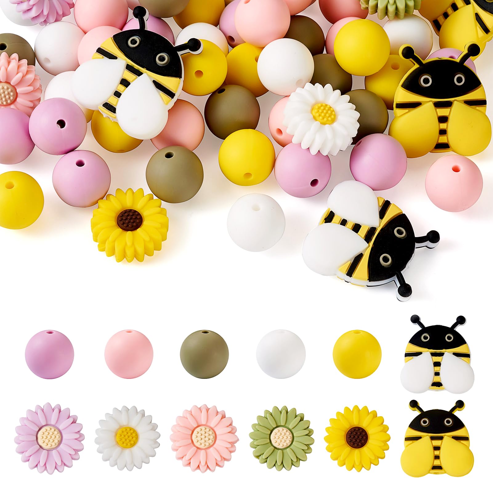 Cuentas sueltas BB Beadthoven con agujero limpio para evitar roturas de hilos