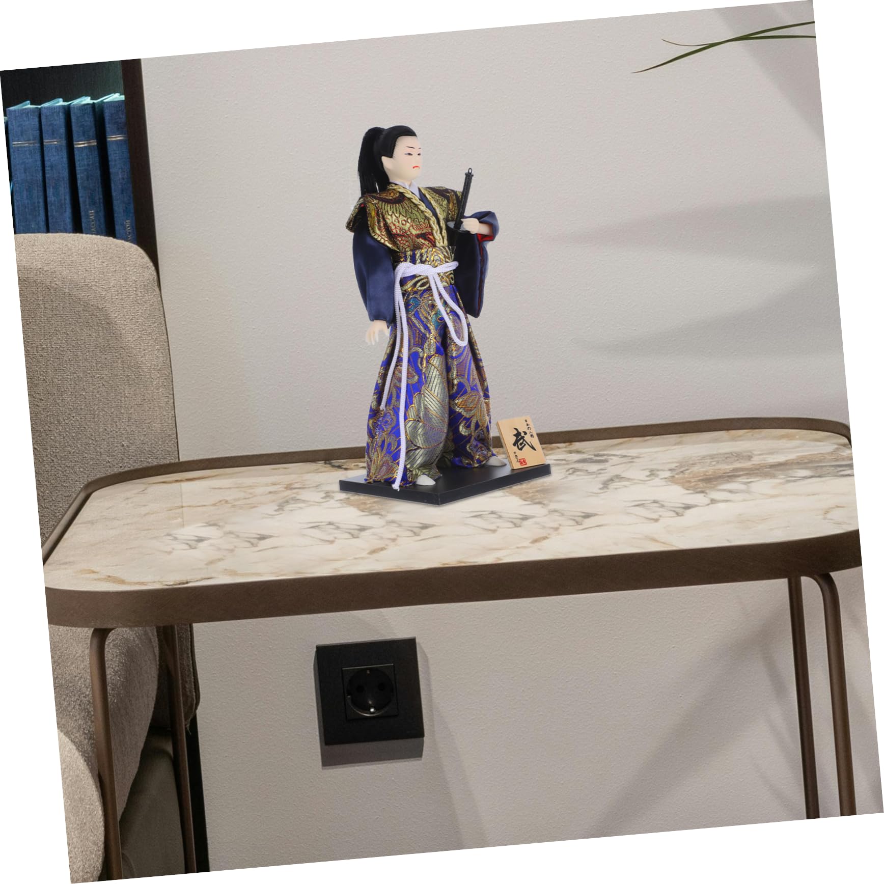 Cabilock Muñeca Samurái Japonesa de 12 Pulgadas, Figura Coleccionable