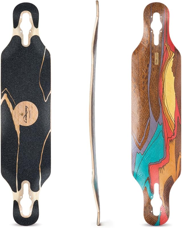 Loaded Boards Icarus - Monopatín longboard de bambú