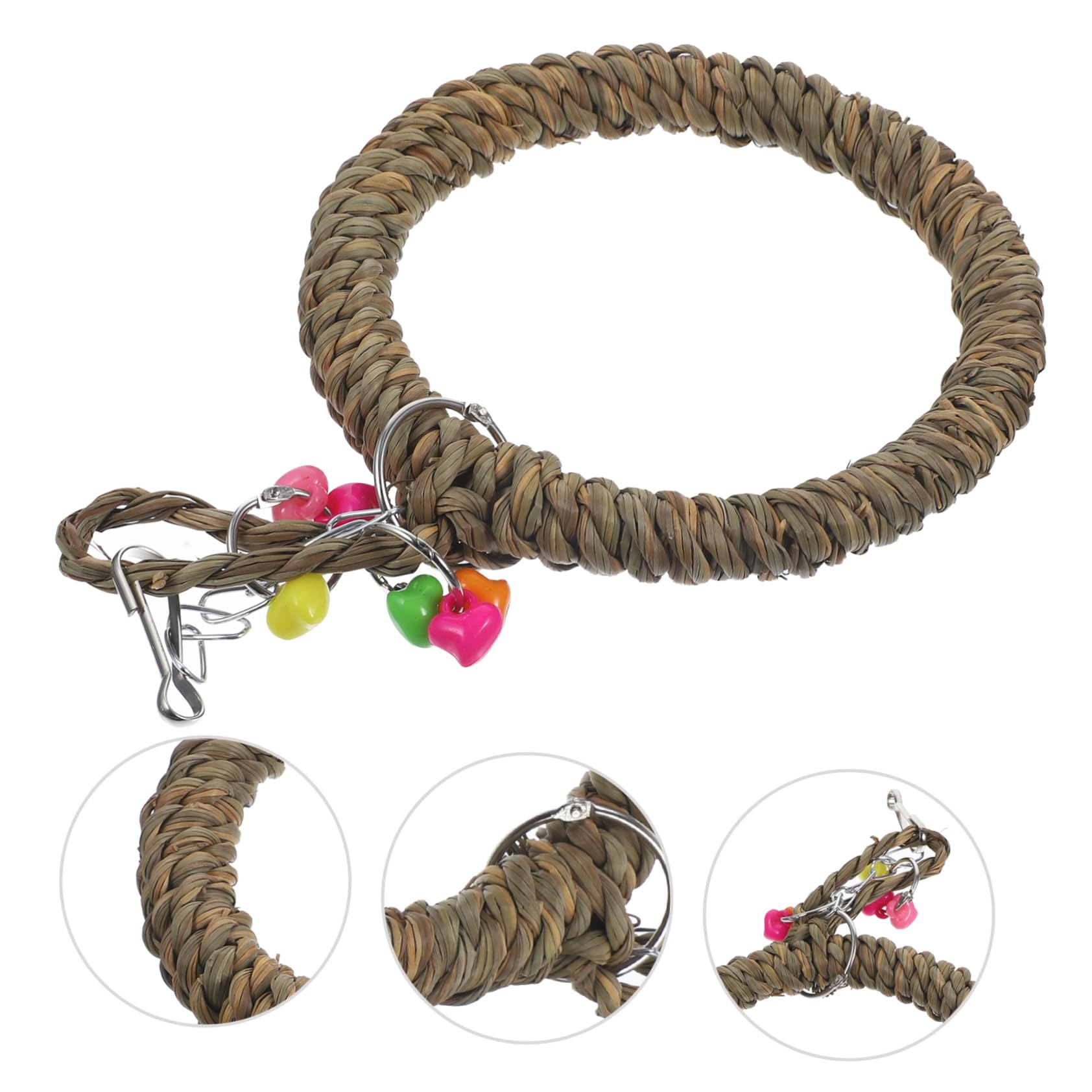 Yardwe 5stücke Bird Swing Hängematte Für Papageien Kletterspielzeug Strapazierfähigem Material Für Wellensittiche Und Nymphensittiche Fördert Spaß Und Entspannung Im Käfig