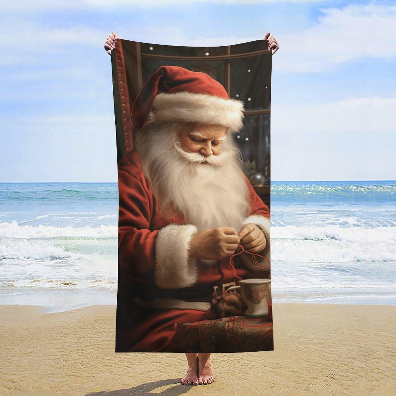 タオル KITH Embossed Summer Beach Towel KHL150666-413-Front_grande.jpg