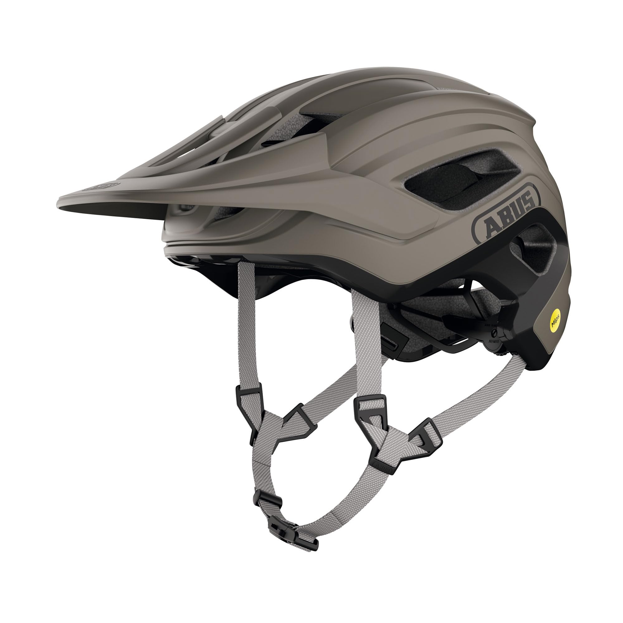 ABUS CliffHanger Mips Kask MTB Rowerowy, dust grey, S