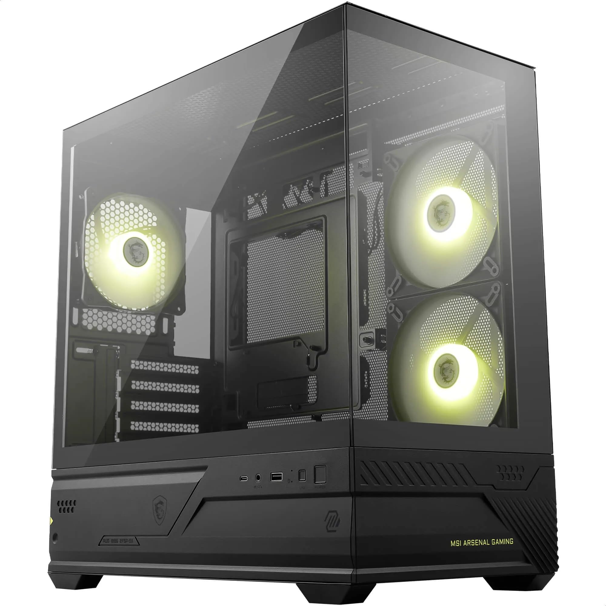 MSI MAG PANO M110R Boîtier PC Gaming Micro-ATX et Mini-ITX