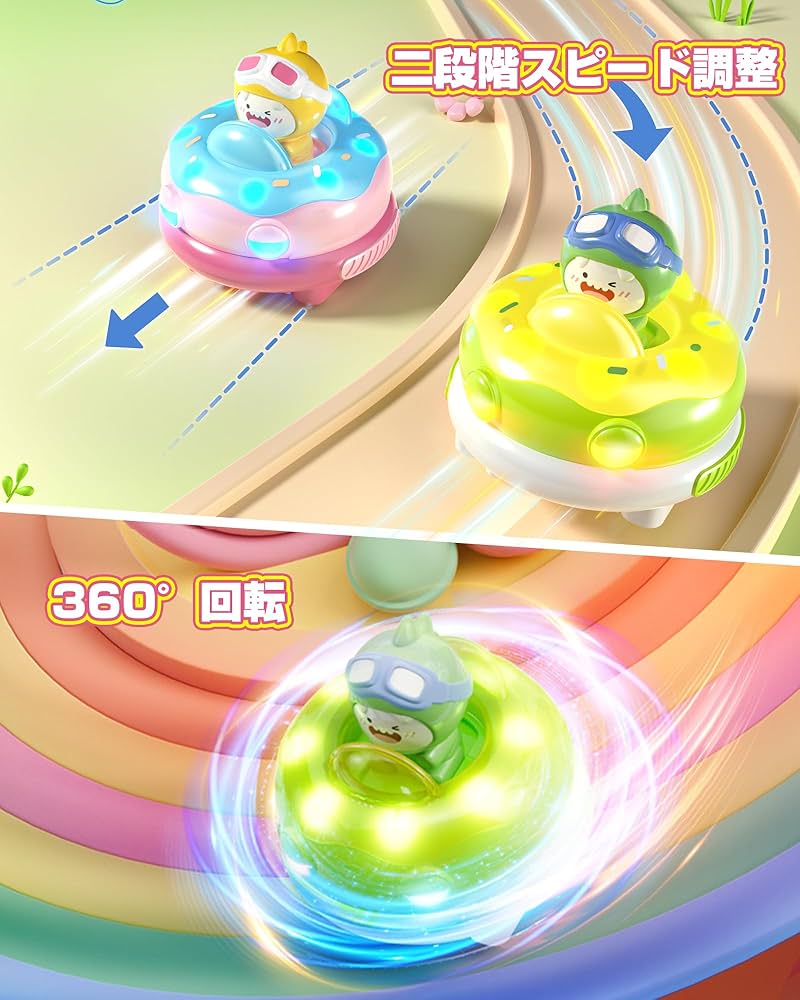 Amazon.co.jp: DEERC ラジコンカー 子供向け ラジコン 車 対戦 2