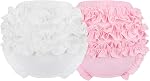Cotton Diaper Covers for Toddler Baby/Baby Girls Bloomers with Ruffle