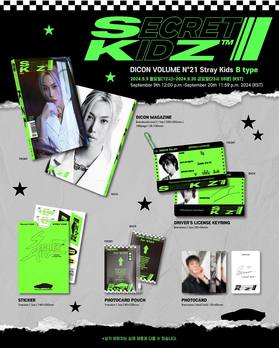 Volume N°21 : A-Summer Krazy, B-Secret Kidz with Tracking SKZ (B