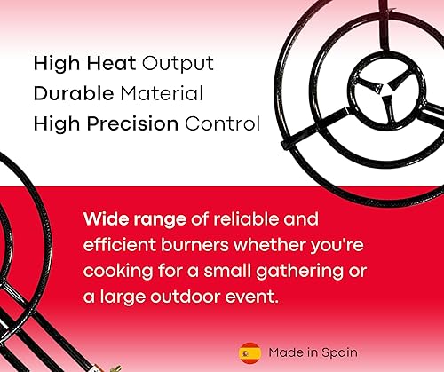 Miniatura 3 de Garcima Quemador de gas propano de paella extra grande Modelo 60