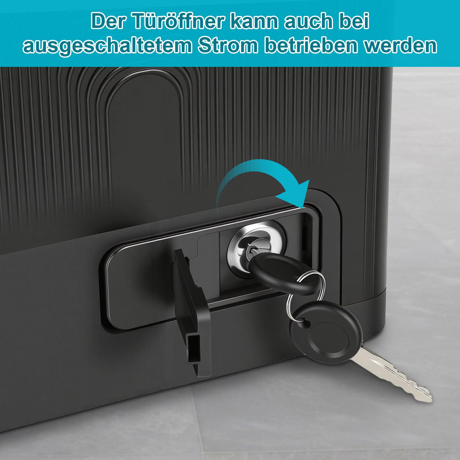 Attuatore scorrevole per cancello scorrevole 370 W 800 kg Smart WiFi azionamento automatico con 2 telecomandi, luce di avviso apriporta, funzione di chiusura automatica