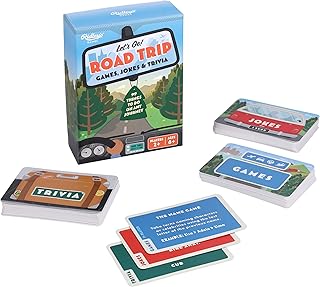 Ridley's Games: Let's Go Road Trip - Road Trip Game for Car, Plane, and Train Rides - Includes 99 Different Activities Like Games, Jokes, and Trivia
