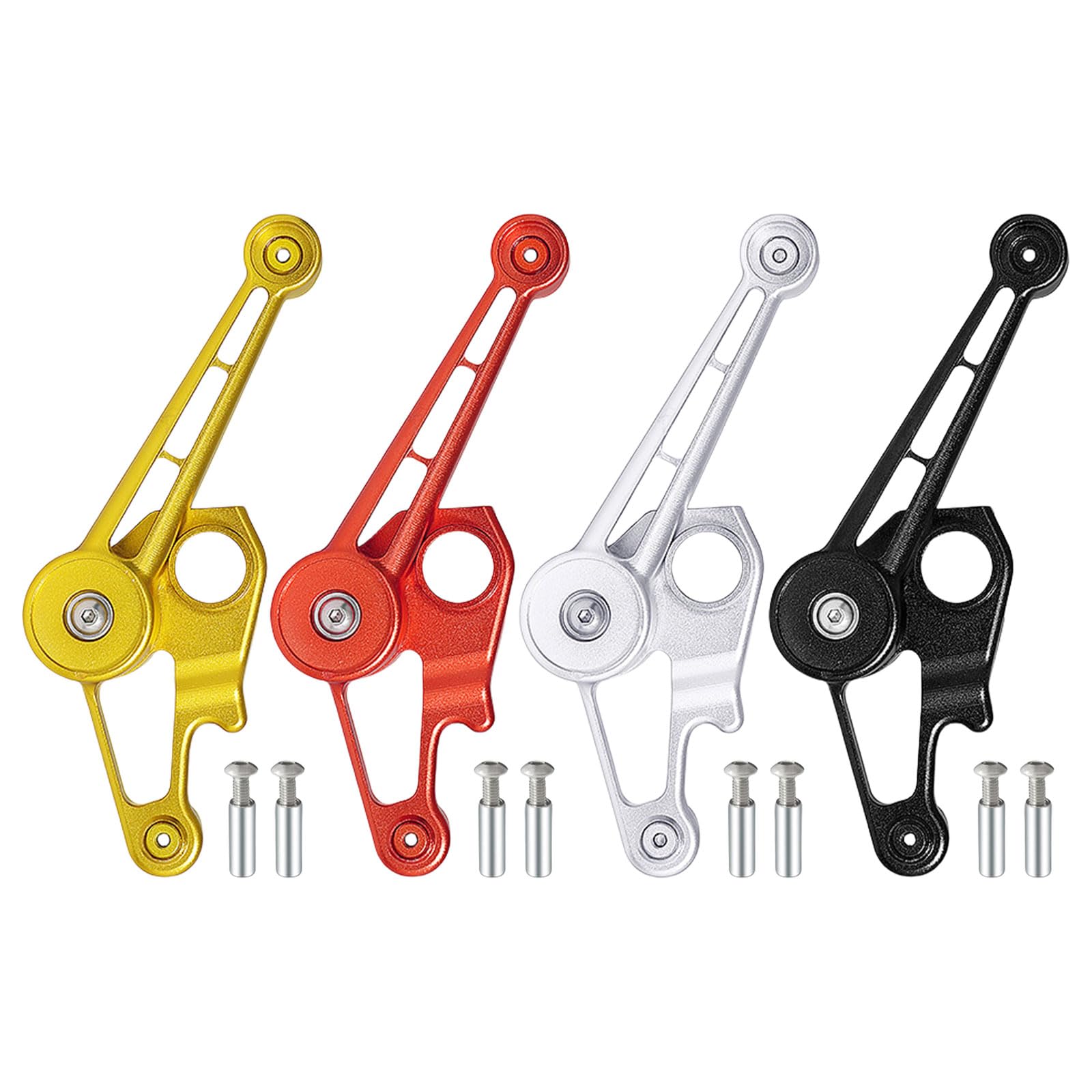 Guía estabilizadora de cadena para bicicletas, tensor de bicicleta, tensor de cola, prensa de cadena, aleaciones de aluminio, tensor de cadena de bicicleta