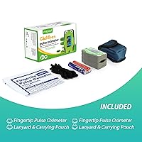 Vista 8 de CHOICEMMED OLED Frog - Oxímetro de pulso pediátrico para niños, oxímetro de pulso SP02 para niños, monitor de saturación de oxígeno en sangre