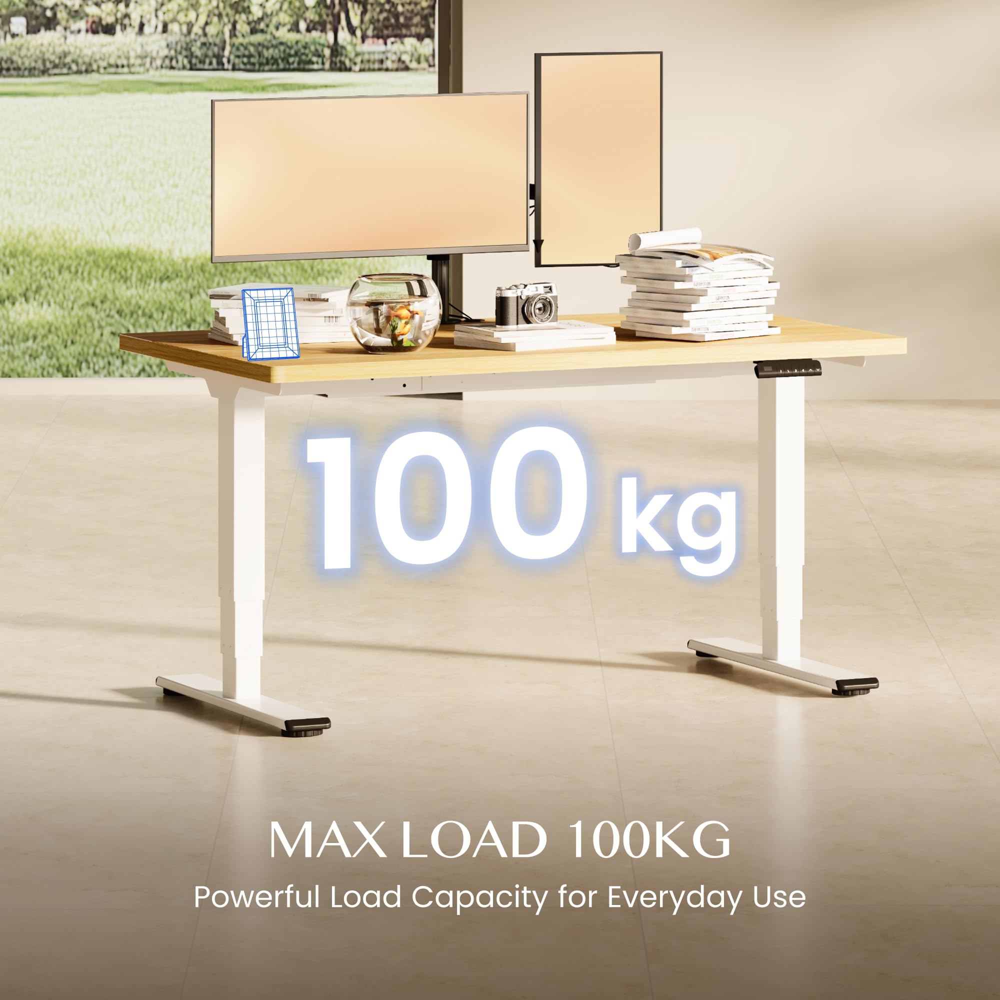 Amazon.co.jp: FLEXISPOT EC5 Lite 電動リフトデスク 120×80cm