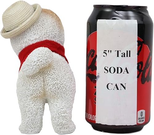 Miniatura 4 de Ebros Sombrero de paja Boo La estatua de perro de Pomerania más linda del mundo, mascota Pal perros, raza coleccionable, pomeranios, figura