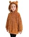 CA-Girls Beer Ear Hoodie-Brown-6T
