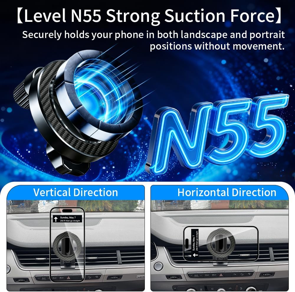 Car Phone Holder Mount for Audi Q7 2017 2018 2019 Accessories image 3