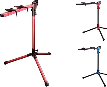 Amazon ロードバイク スタンド 自転車 サイクルスタンド 屋外 複数台 最大5台 Blue 素材の工房 ディスプレイスタンド