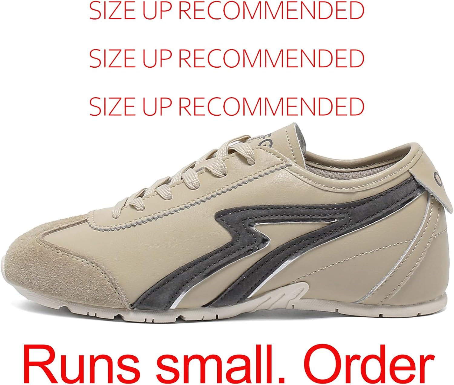 OFG Women's Retro Fashion Sneakers Thin Sole Casual Comfortable Walking Shoes Lightweight Tennis Trainers for Running Gym Workout - Image 3