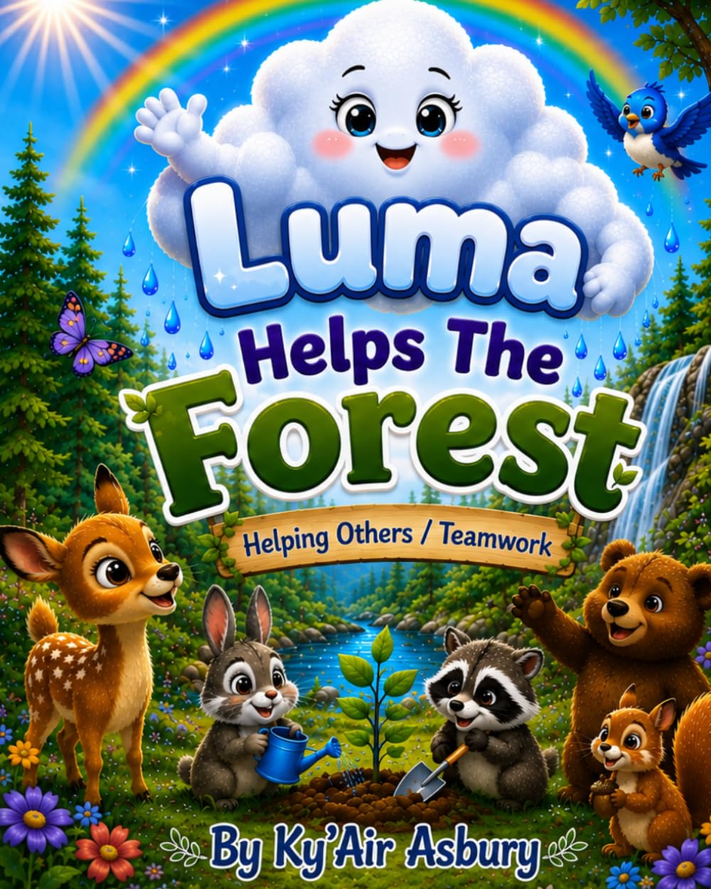 Luma Helps The Forest: Helping Others/ Teamwork (Luma the Little Cloud)