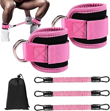 Elastic Bands for Exercise Strength Training Equipment with Storage Pouch