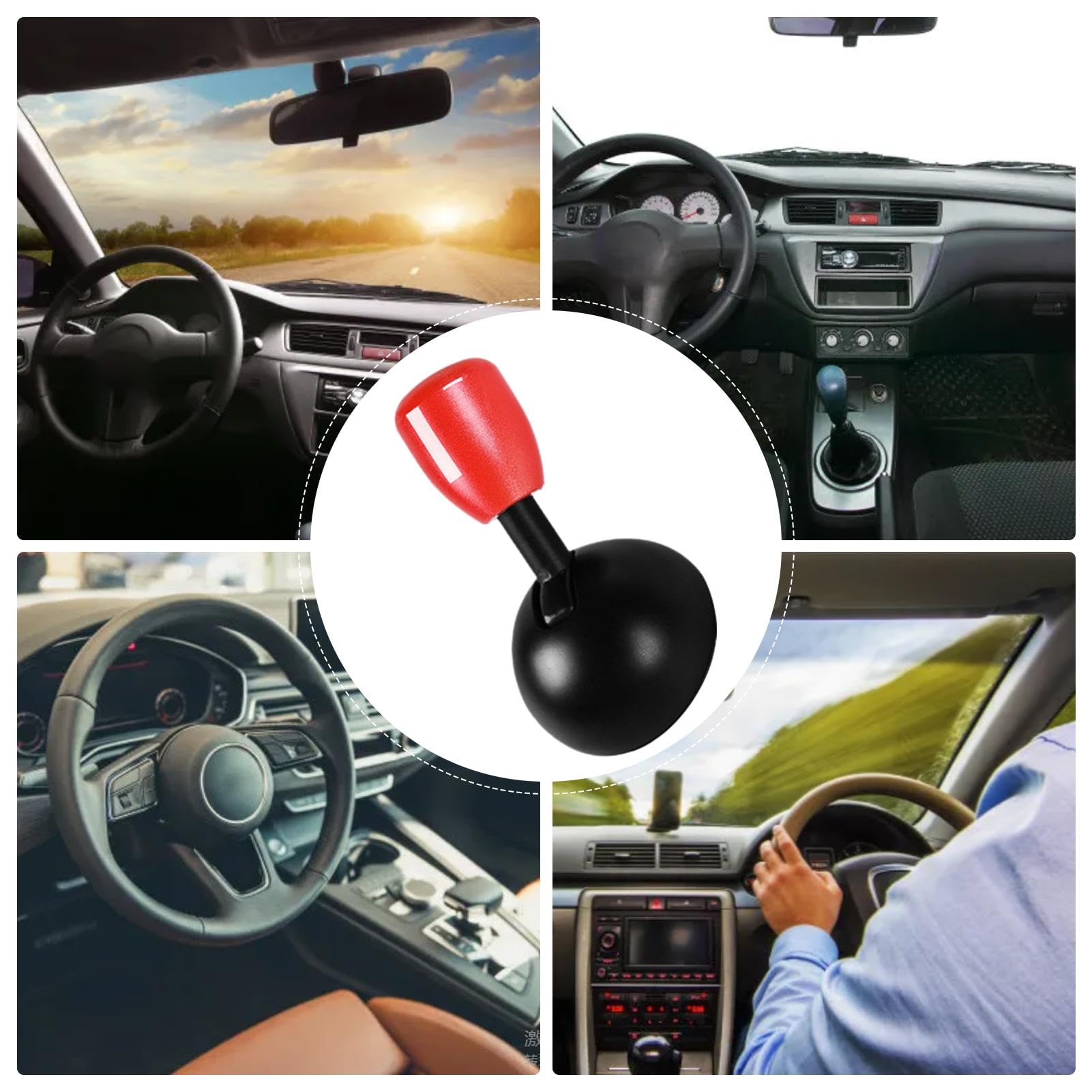 Start Schalthebel, Auto Push to Start Wippe   Joystick Start Stopp Taste Automotive Startschalthebel,Startschalthebel, praktische Startknopf  Starterabdeckung, Schaltknaufhebel, elegante Au