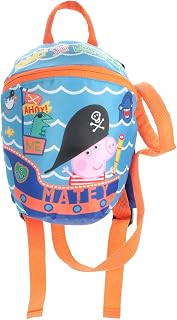 Peppa Pig George Rocco Reins Rucksack Travel Backpack Bag, School Bag, Sports Bag, Range Bag. Look George We've Found The Treasure!