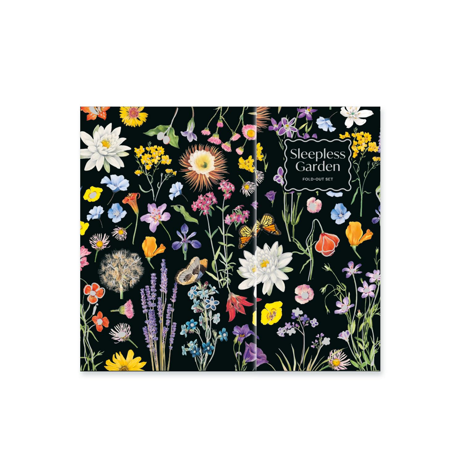 Grupo Erik Weekly Planner & Sticky Notes Set - Sleepless Garden | 5 Notepads in Different Sizes & Envelope | Cute Sticky Notes, Cute Stationery Gifts under 15 Pounds