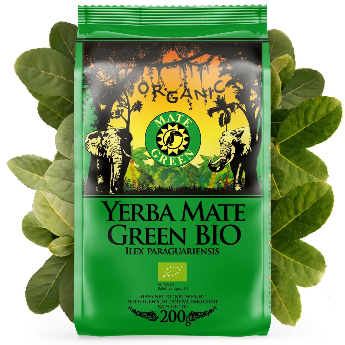 Matetee Mate Green Set | Stahl Matetee Becher | Guarana & Zitrone 200g